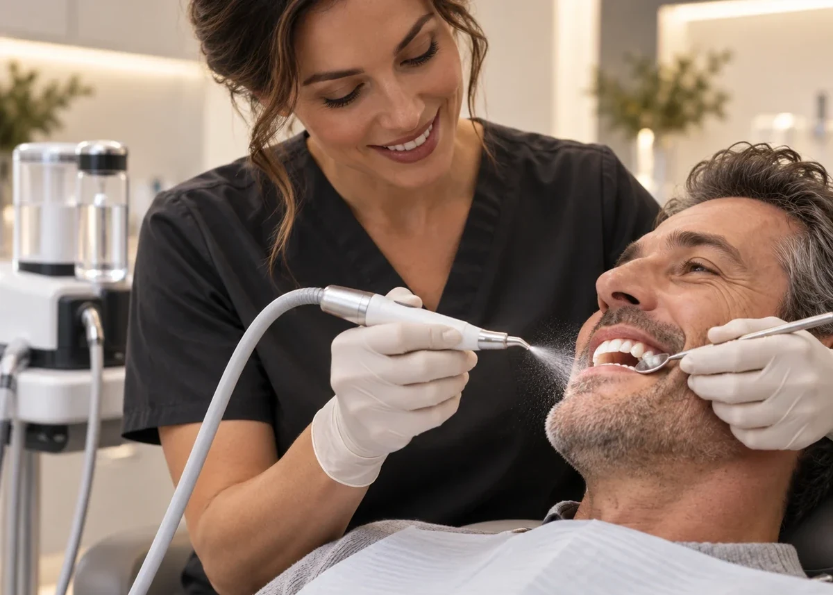 Dental hygiene and gum health